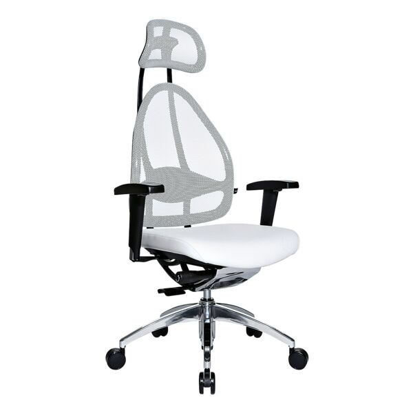 Topstar Bürostuhl »Open Art 10« ohne Armlehnen mit Kopfstütze weiß