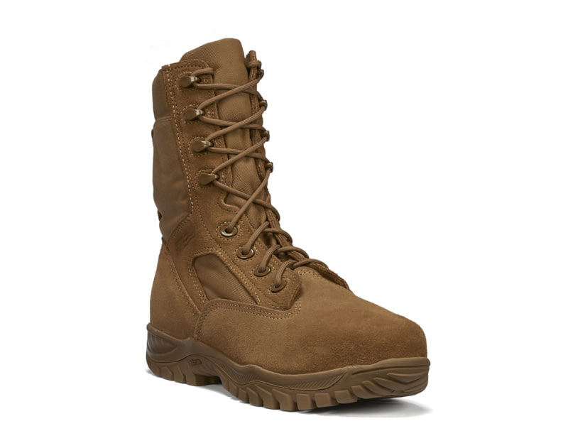 Belleville Hot Weather Tactical Steel Toe Boots - Mens Coyote 12 Regular C312ST 120R