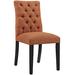 Duchess Dining Chair Fabric Set of 2 EEI-3474-ORA