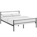 Alina Queen Platform Bed Frame - East End Imports MOD-5553-BRN-SET