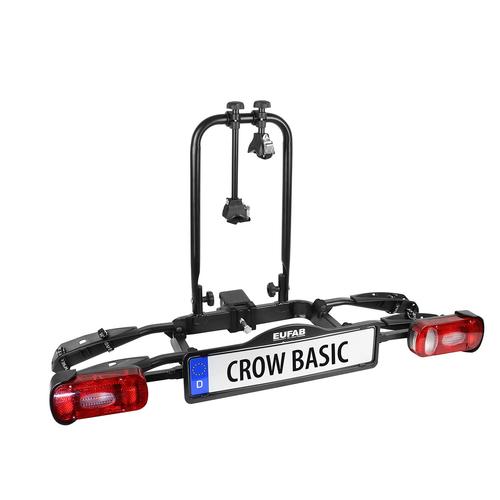 EUFAB Eufab Crow Basic Fahrradträger, Anhängekupplung 2x 11569