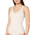 Sloggi Women's Zero Feel Natural Shirt 02 Vest, Off-White (Angora 6308), 10 (Size: Small)