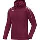 JAKO Herren Kapuzenjacke Classico, maroon, 4XL, 6850