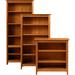 Copeland Furniture Sarah 34" W Solid Wood Standard Bookcase Plastic in Red | 72.88 H x 34 W x 16 D in | Wayfair 4-SAR-22-23