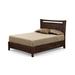 Copeland Furniture Monterey Solid Wood Storage Platform Bed Wood in Brown/Red | 52 H x 58.25 W x 80 D in | Wayfair 1-MON-13-53-STOR