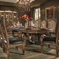 Michael Amini Villa Valencia Extendable Dining Table Wood in Brown | 30.5 H in | Wayfair 72002-55