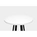 ARTLESS Sea Smoke Dining Table Metal in Gray | 42 H x 42 W x 42 D in | Wayfair A-SS-42-42-MI