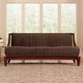 Sure Fit Box Cushion Sofa Slipcover Polyester in Brown | 84 H x 76 W in | Wayfair 122811120P233SFSOFA