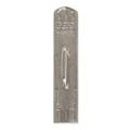 BRASS Accents Oxford Pull Plate w/ Colonial Revival Pull in Gray | 18 H x 3.38 W x 2.25 D in | Wayfair A04-P5841-RV5-619