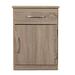 Glory Furniture Alston 1 - Drawer Nightstand Wood in Brown | 24 H x 18 W x 16 D in | Wayfair G021-N