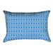 Latitude Run® Avicia Lumbar Pillow Polyester/Polyfill blend in Blue/Yellow | 14 H x 20 W x 3 D in | Wayfair EE5E47BE6B3042EBB9A130DD3EC1F88A
