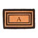 Charlton Home® Stansfield Handmade Monogram Fiber Outdoor Door Mat Coir | Rectangle 2'6" x 4' | Wayfair 21B74B15CEC4490CBC4BFF61390DEAC8