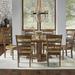 Shaler 7 Piece Extendable Solid Wood Dining Set Wood in Brown Laurel Foundry Modern Farmhouse® | 30 H in | Wayfair CAB2C107E8C94F9B917F52497AC2375B