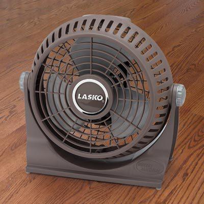Lasko 505 10 in. Breeze Machine Fan - Gray