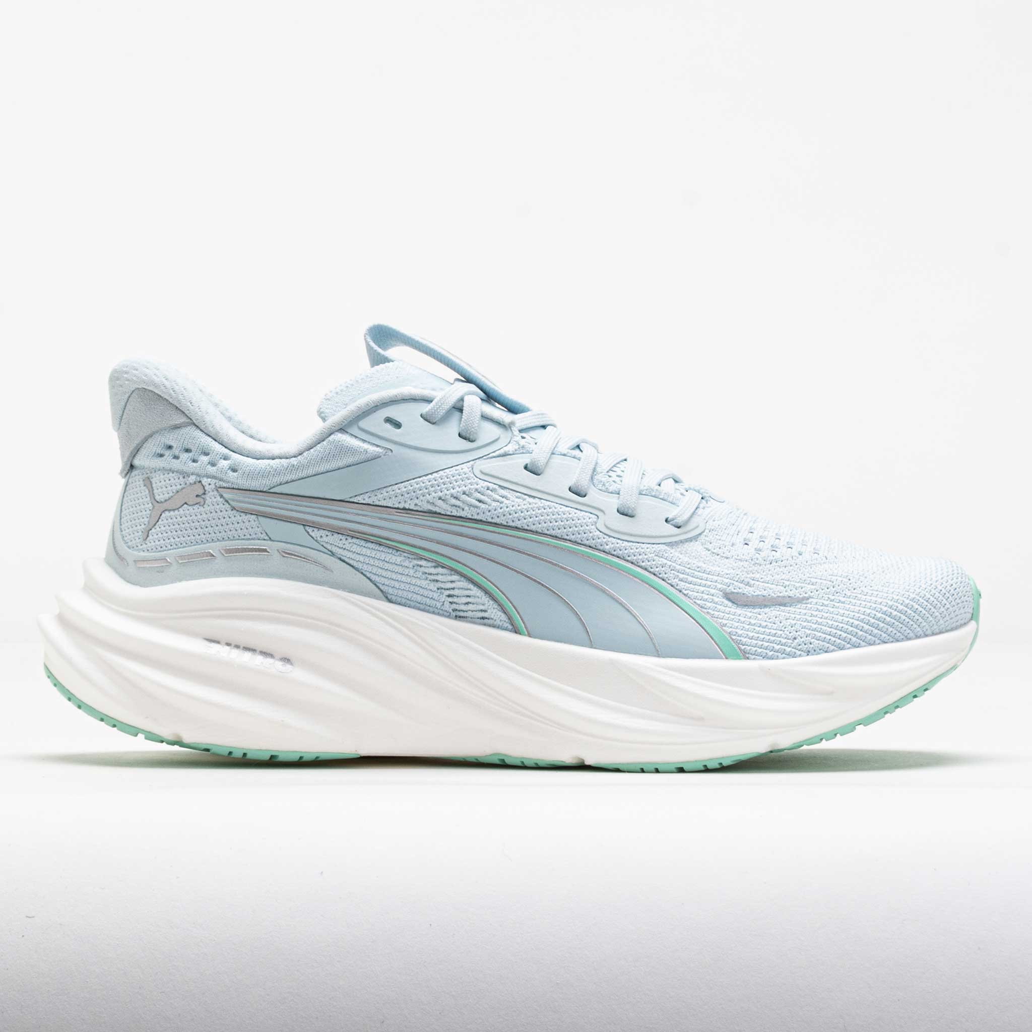 Puma Magnify NITRO 3 Women's Running Shoes Sea Glass/Mint Melt