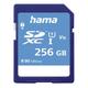 Hama 256 GB SDXC-Speicherkarte, Class 10, V10, UHS-I (bis zu 90MB/s, für Full-HD- und 3D-Video-Aufnahmen, z.B. Digitalkamera, Camcorder, Videokamera, mit Schreibschutz) SDXC-Card