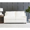 Birch Lane™ Gemi 72" Upholstered Sofa in White | 33 H x 72 W x 36 D in | Wayfair 3CF078C627264F8780F836834D882CB6