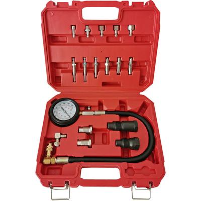 Kompressionsmessgerät 0-70 bar für pkw/ lkw Dieselmotoren Kompressionsprüfer 21-teiliges Set im