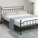 Red Barrel Studio® Snelling Model H Roxbury Bed Frame Metal in Black | 36.9 H x 39.3 W x 77.4 D in | Wayfair 4AF433ACFC2545F9B492104932FDEAA8