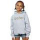 Harry Potter Girls Full Colour Logo Hoodie Sport Grey 12-13 Years