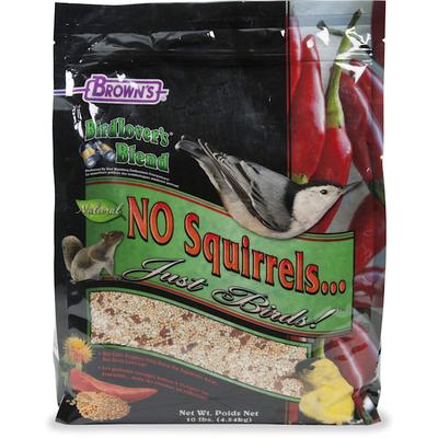 Brown's BirdLover's Blend No Squirrels Just Birds Bird Food, 10 LBS