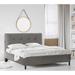 Latitude Run® Ahmik Upholstered Platform Bed Metal in Brown | 44 H x 78 W x 83 D in | Wayfair 00F5230206FC4B40B71AA097B134C857