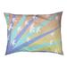 Tucker Murphy Pet™ Burien Birds & Sun Designer Pillow Fleece, Polyester in Pink/Brown | 17 H x 52 W x 42 D in | Wayfair