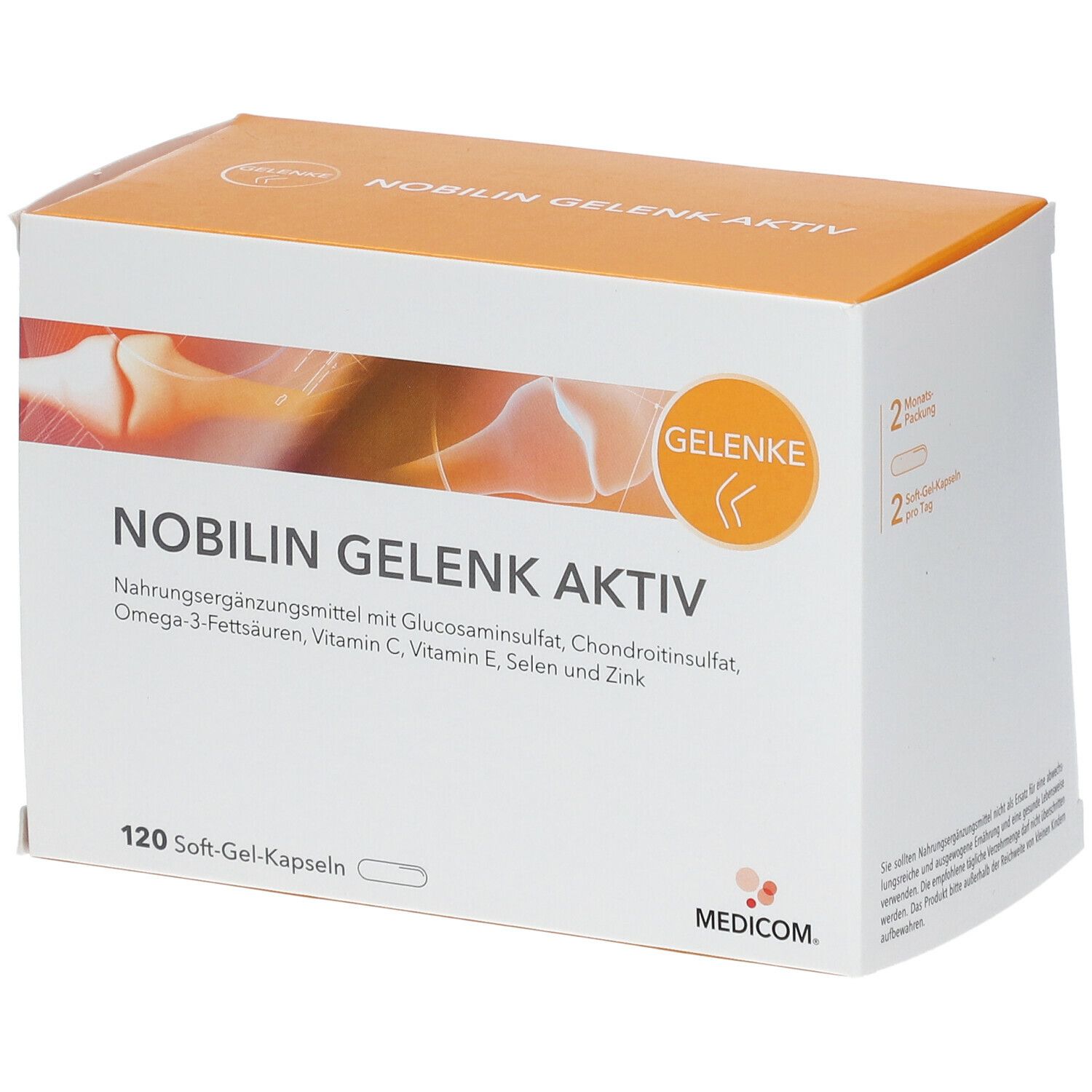 Nobilin Gelenk Kapseln 120 St Image