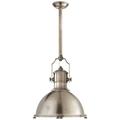 Visual Comfort Signature Collection Chapman & Myers Country Industrial 19 Inch Large Pendant - CHC 5136AN-AN