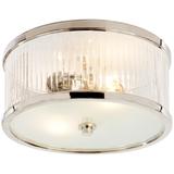 Visual Comfort Signature Collection Alexa Hampton Randolph 11 Inch 2 Light Flush Mount - AH 4200PN-FG