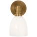 Visual Comfort Signature Collection Chapman & Myers Wilton 10 Inch Wall Sconce - SL 2841HAB-WG