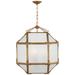 Visual Comfort Signature Collection Suzanne Kasler Morris 18 Inch Cage Pendant - SK 5009GI-FG