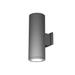 WAC Lighting Tube Architectural 17 Inch Tall 2 Light LED Outdoor Wall Light - DS-WD06-F35S-GH