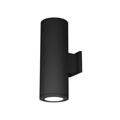 WAC Lighting Tube Architectural 22 Inch Tall 2 Light LED Outdoor Wall Light - DS-WD08-F27C-BK