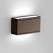 WAC Lighting Rubix 5 Inch Tall LED Outdoor Wall Light - WS-W2510-BZ