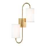 Hudson Valley Lighting Junius 22 Inch Wall Sconce - 9100-AGB