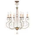 Livex Lighting Isabella 26 Inch 6 Light Chandelier - 51906-36