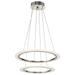 Elan Lighting Hyvo 25 Inch LED Large Pendant - 83670