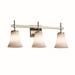 Justice Design Group Clouds 23 Inch 3 Light Bath Vanity Light - CLD-8413-20-DBRZ-LED3-2100