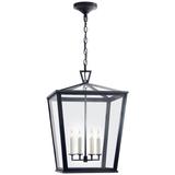 Visual Comfort Signature Collection Chapman & Myers Darlana 24 Inch Tall 4 Light Outdoor Hanging Lantern - CHO 5085BZ