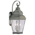 Livex Lighting Exeter 28 Inch Tall 3 Light Outdoor Wall Light - 2605-29