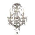 Crystorama Maria Theresa 12 Inch 4 Light Semi Flush Mount - 4473-CH-CL-SAQ_CEILING