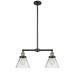 Innovations Lighting Bruno Marashlian Large Cone 21 Inch 2 Light LED Mini Chandelier - 209-BAB-G42-LED