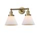 Innovations Lighting Bruno Marashlian Large Cone 18 Inch 2 Light LED Bath Vanity Light - 208-BB-G41-LED