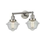 Innovations Lighting Bruno Marashlian Small Oxford 17 Inch 2 Light LED Bath Vanity Light - 208-SN-G534-LED