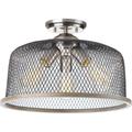 Progress Lighting Tilley 16 Inch 3 Light Semi Flush Mount - P350091-009