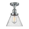 Innovations Lighting Bruno Marashlian Large Cone 7 Inch 1 Light Semi Flush Mount - 517-1CH-PC-G44