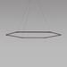 Koncept Kenneth Ng, Edmund Ng Z-Bar Pendant 51 Inch LED Large Pendant - ZBP-24-H-SW-MTB-CNP