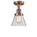 Innovations Lighting Bruno Marashlian Small Cone 6 Inch 1 Light Semi Flush Mount - 517-1CH-AC-G62-LED