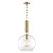 Hudson Valley Lighting Raleigh 13 Inch Large Pendant - 1413-AGB